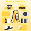 LexonElec x Ztarx Waterproof Dry Bag, yellow