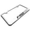 Ford F-150 Chrome Stainless Steel License Plate Frame