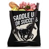 Saddle Up For Success Inspirational Horse Power Tote Bag