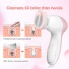 TOUCHBeauty TB-0525AP Facial Cleansing Brush, Face Brush with 3 Exfoliating