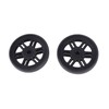 4 Sets Suitcase Repair Wheels with Covers PVC Wheel Casters
