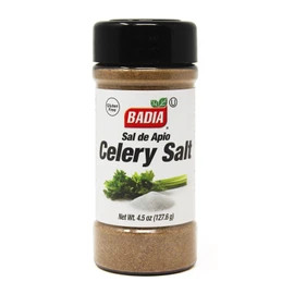 Badia Celery Salt, Sal De Apio, Gluten Free, Kosher, 4.5 oz Bottle
