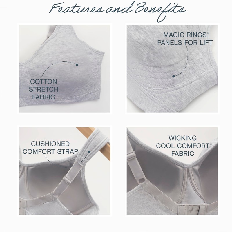 PLAYTEX Womens 18 Hour Ultimate Lift & Support Cotton Stretch