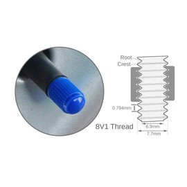 15 PCS WT/BK/Blue Tire Valve Stem Cap-TPMS Safe Anti-Rust for Schrader Valve 8V1-Compatible with Cruiser Bike Motorcycle Car SUV RV Truck Boat Trailer Golf Cart Jeep Mower Jogging Stroller ATV/UTV