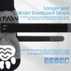 EXPAWLORER Double Side Anti-Slip Dog Socks with Adjustable Straps-Strong Grips