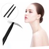 Vaguelly 2pcs Professional Double Ended Eyebrow Brush Portable Angled Brow