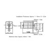 3‑Position Rotary Switch Universal Transfer Industrial Supplies LW5D‑16D1369/5 110‑500V 16A