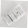 FOMIYES Eyelash Tool Kit 160pcs Small Eyelash Rods Non-deformable for