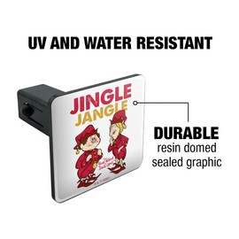 GRAPHICS & MORE Year Without a Santa Claus Jingle Jangle Tow Trailer Hitch Cover Plug Insert 1 1/4 inch (1.25")