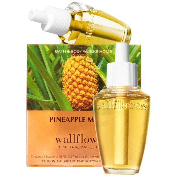 Bath and Body Works New Look! Pineapple Mango Wallflowers 2-Pack Refills