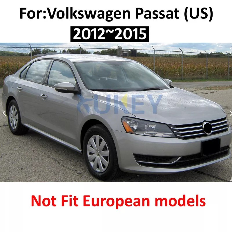 XUKEY Mud Flaps For VW Volkswagen Passat 2012-2015 Mudflaps Front