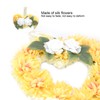 Heart Shaped Tribute Memorial Wreath Artificial Silk Wreath Gravestone Decoration