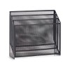 Zeller Newspaper Stand Mesh, Charcoal, 32 x 9 x 29.5