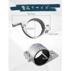 Northyun Break-in Bracket (Silver, 2.5")