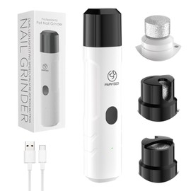 PAPIFEED Pet Nail Grinder for Dogs kit- White