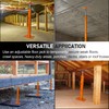 House Jacks for Leveling, Adjustable Jack Post 19" -38" Basement