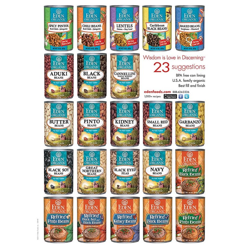 Eden Foods Black Soy Beans, 398ml