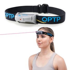 OPTP SenMoCOR System: Sensory Motor Control, Cervical Fine Motor Control, and Stabilization Exercise Testing System with Laser Headlamp and Two Target Training Posters: Laser Headlamp Only