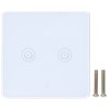 2 Gang Smart Touch Switch WiFi British Standard for Google