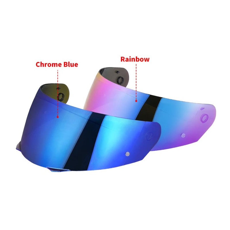 JQF Gear i90 Motorcycle Helmet Visor Compatible with HJ-33/ i90