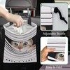 NHNXHWIA Cute Cat Car Garbage Bag,Waterproof Small Car Trash Bag