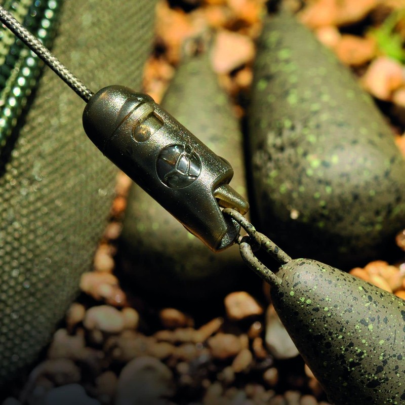 Korda Heli Safe Brown - 2 Lead Clips, Lead Clips,