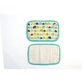 BuddyBuddy Elephant Drool Cover, Green