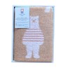 Imabari Towel Gift Set Face Towel 1 Piece Border Bear