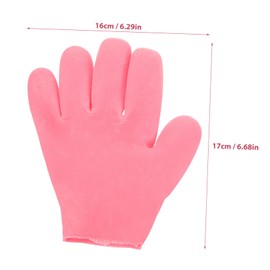 minkissy Moisturizing Gloves Overnight for Women Hand Moisturizer Gloves Lotion Black