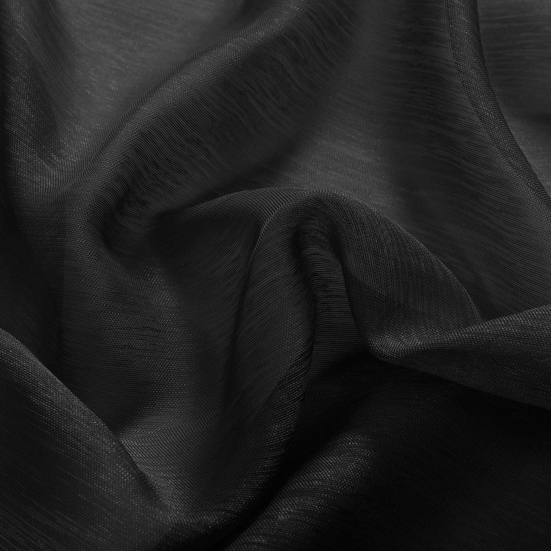 DONREN Luxury Soft Sheer Curtains Scarf for Windows - Semi