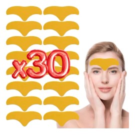 Parches Anti Arrugas Mascarilla Facial Colágeno Frente 30pzs