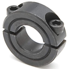 1 1/2 I.D, 2 3/8 O.D, 9/16 Wide, Two-Piece, Collars and Couplings Shaft Collars, Steel (1 Each)