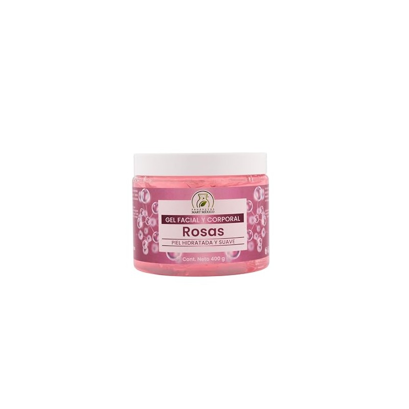 Gel De Extracto De Rosas Refrescante 400 Gr Productos Mart
