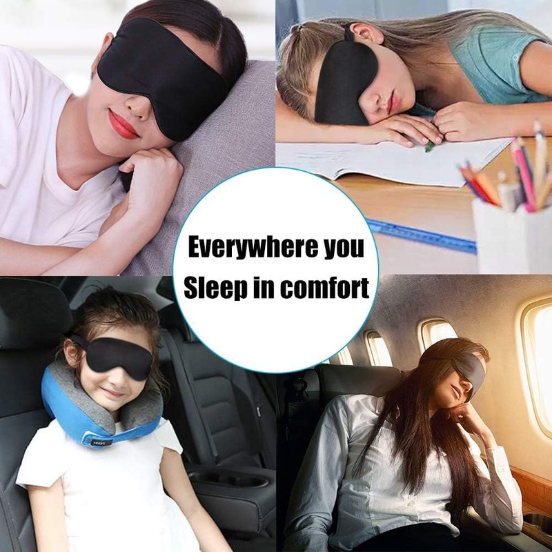 Inertop Comfort Sleep Mask, Deep Rest Light Blocking Eye Mask