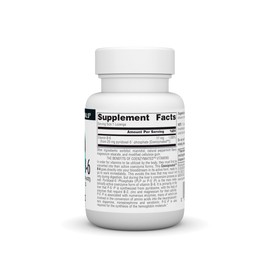 Source Naturals Coenzymated B-6 25mg P-5 Pyridoxal-5 Phosphate Fast-Acting, Quick Dissolve Vitamin Supports Amino Acid Metabolism* - 60 Lozenges