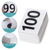 Giilayky 100Pcs Table Numbers 1-100,Plastic Table Numbers, Double Sided Table