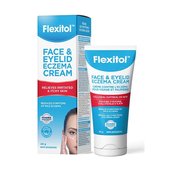Flexitol Face & Eyelid Eczema Cream | Reduces Symptoms Of Flare-Ups on face and Eyelid Area 1 count