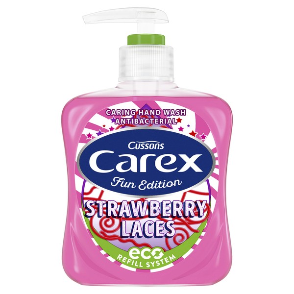Carex Fun Edition Strawberry Laces Hand Wash, 250ml
