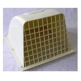 Takasu WK-20W Weather Cover with Grate, 10.2 x 10.2 inches (26 x 26 cm), White