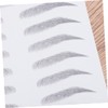 Housoutil 2pcs Brow Tint Eyebrow Stickers for Men Women Eyebrows
