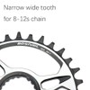 DJC Bike Chainring 12s Direct Mount Chainring for Shimano M6100
