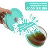 Replacement Lids for Pyrex 7200-PC 2 Cup, Silicone Round Storage