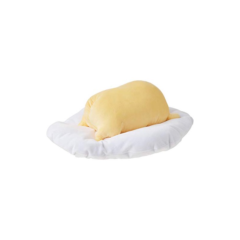 GUND Gudetama The Lazy Egg Laying Down Plush, Sanrio Plush,