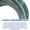 42 Inch Deck Replacement Belt Compatible with John Deere GX25232,