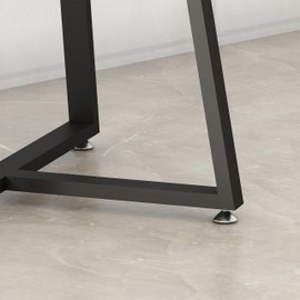 FUSHIAIPTC Metal Coffee Table Legs 28 Inch, Heavy Duty Dining Table Legs Desk Leg Bench Legs Metal Leg for End Table, Modern Desks, Night Stands