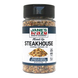 Jane's Krazy Seasonings Mixed-Up Steakhouse Seasoning, 4 Ounce