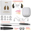 Mini BTE Slim Tube Digital Hearing Amplifier Pair - 2-Tone