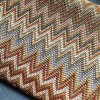 Fennco Styles Boho Zigzag Throw Blanket – 50" x 60"