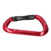 D shape Carabiner Climbing Buckle 25KN Lateral Tension Straight Opening