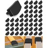QWORK Plastic Bed Slat Caps, 50Pcs Side and Center Bed
